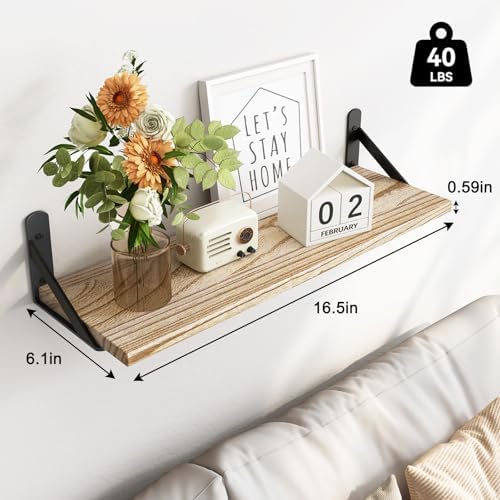 Fixwal Wall Floating Shelves for Decor - Image 3