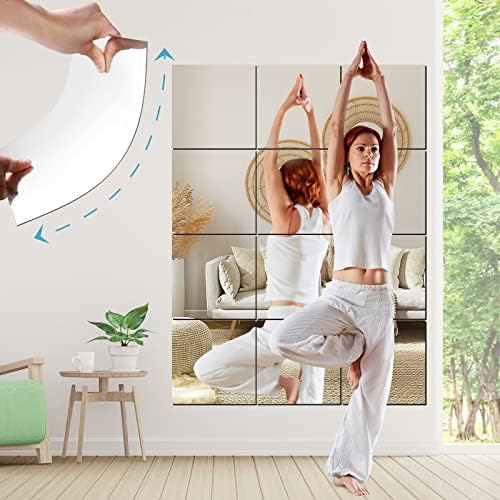 SLDIYWOW Wall Mirror Full Length, Safety Unbreakable Mirror Great - Image 2