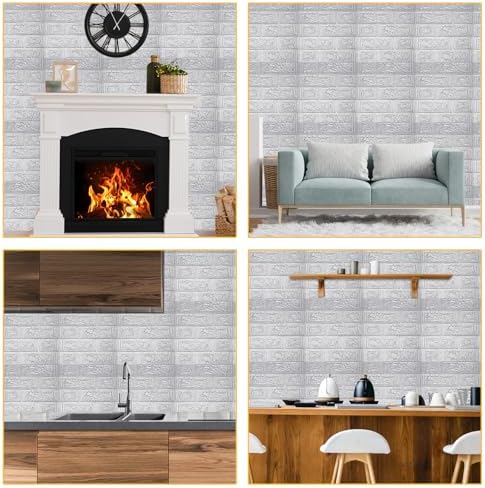 uxcell 3D Wall Panels Peel and Stick - Image 7