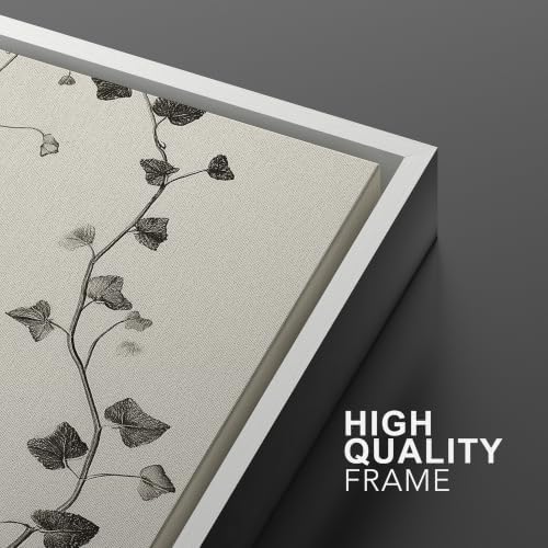 MUDECOR Framed Canvas Print Wall Art Set Botanical Sprigs - Image 6