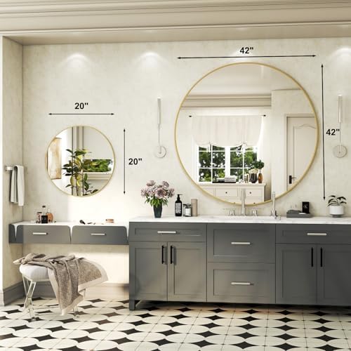42 Inch Round Bathroom Mirror - Image 4