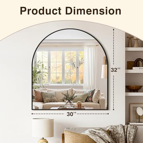 Arched Bathroom Vanity Mirror for Over Sink - Image 3
