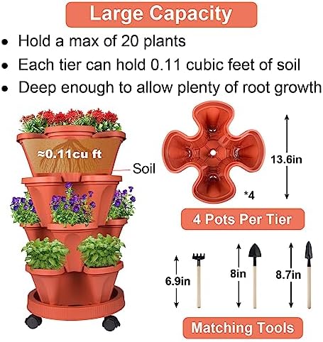 GameXcel Vertical Planter Tower - Image 5