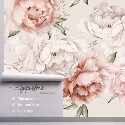 YQWDMX - Peel and Stick Floral Wallpaper - Image 4