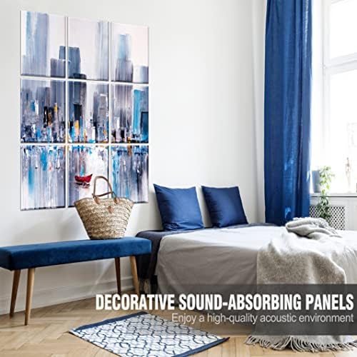 Decorative Acoustic wall Art panels, Sound Absorbing foam panels. - Image 2