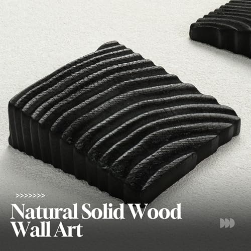 3D Black and White Abstract Wall Art, Modern Minimalist Geometric Artwork - Image 2