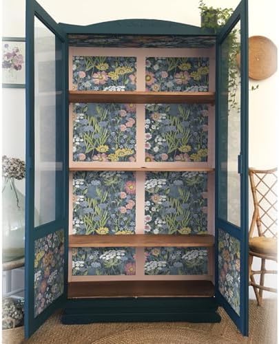 Orainege Vintage Floral Wallpaper Peel and Stick Wallpaper Daisy - Image 4