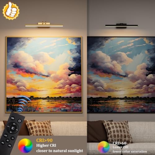 13.8'' Battery Operated Picture Light - Image 4