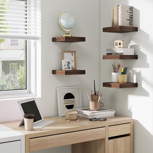 Floating Shelves for Wall, Wall Mounted Wood Shelves - Image 4