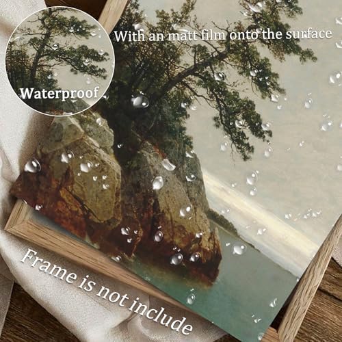 uniro Old Pine Vintage Canvas Wall Art - Image 4