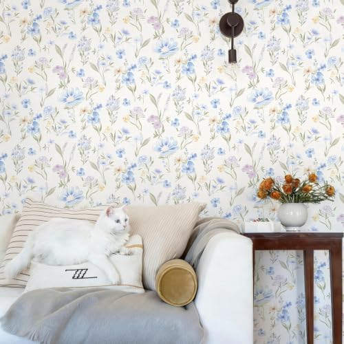 Ismoon Floral Peel and Stick Wallpaper - Image 3