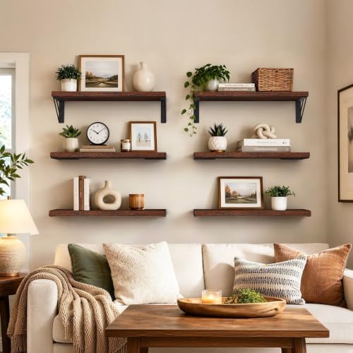 BAYKA Wall Mounted Floating Shelves - Image 2