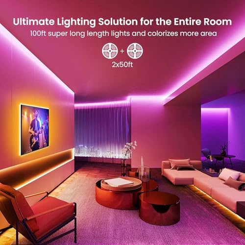 GUPUP LED Lights Strip 100 FT, LED Lights - Image 3