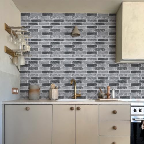 Commomy 3D Wall Panels Peel and Stick Faux Brick - Image 6