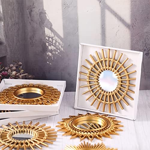 Namalu 6 Pcs Sunburst Round Mirror - Image 4