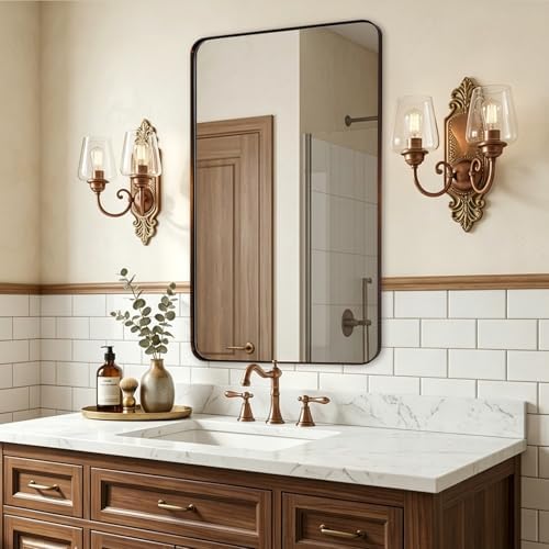 ANDY STAR Bronze Bathroom Mirror - Image 3