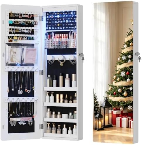 HNEBC Over the Door Organizer, Jewelry Cabinet - Image 5