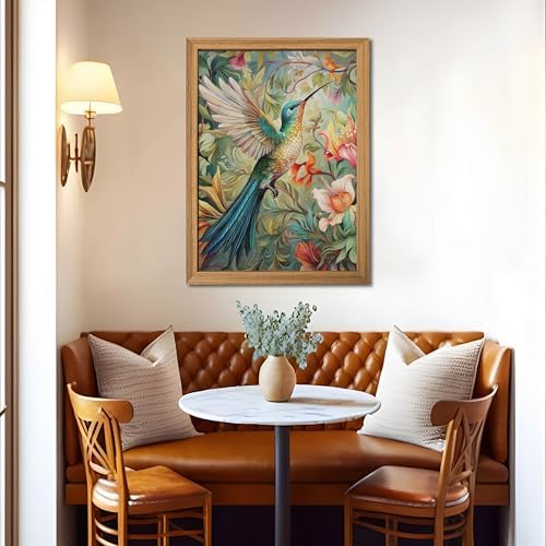 Framed Vintage 3D Textured Wall Art - Image 2