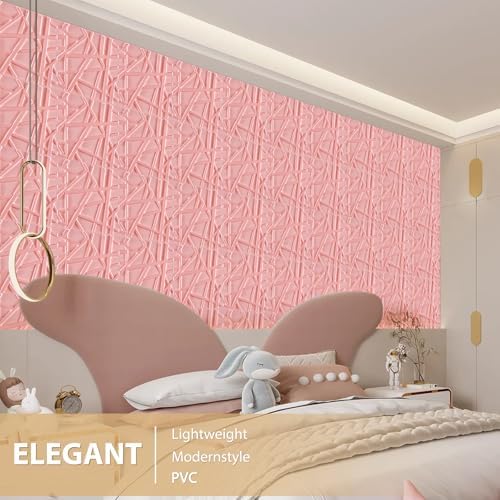 Heikki 30 Pack 3D Wall Panel for Interior Wall Décor, PVC Flower Textured Wall - Image 5