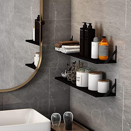 YGEOMER 4 Different Sizes Floating Shelves - Image 6