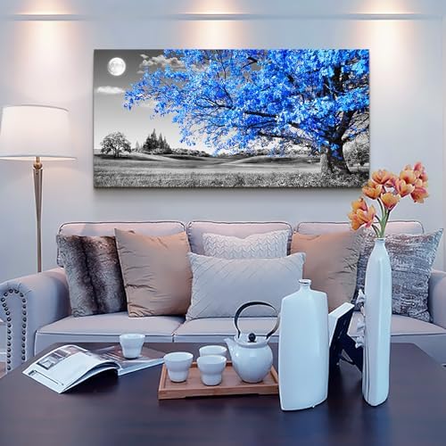 Wapluam Canvas Wall Art For Living Room Modern Wall Decor For Bedroom Black And - Image 3