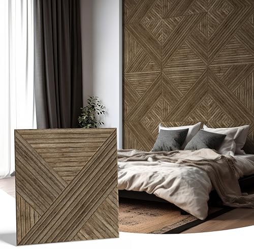Acoustic Wall Panels, Decorative Sound Absorbing Panels, 6 Pack by AcousticPanels