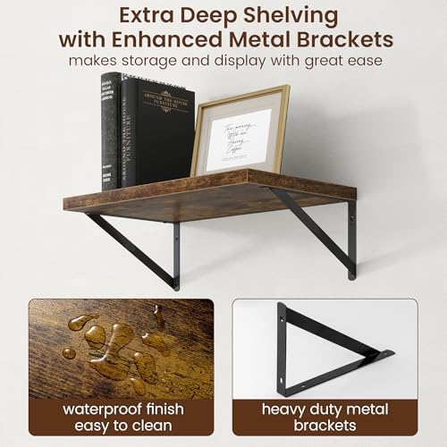 Axeman Deep Floating Shelves - Image 5