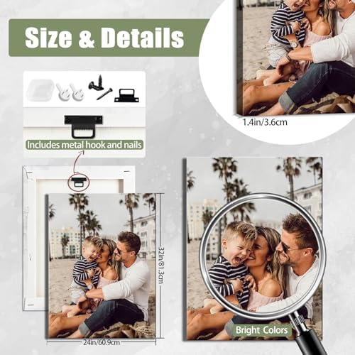 Canvas Prints with Your Photos, Ship Next Day Custom Wall Art - Image 5
