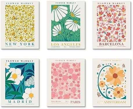 Habseligkeit Flower Market Posters - Image 6