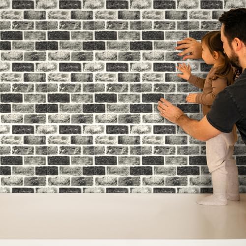 Art3d 10 Pcs 3D Peel and Stick Foam Brick Wall Panels - Image 7