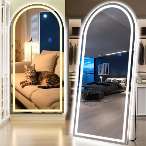 Arch Full Length Standing Mirror by INFINIGLASS