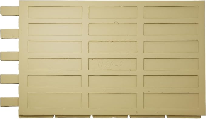 EverStone Aged Brick Faux Brick Panel, 46 7/8"W x 27"H x 1 1/4"D, Antique Pearl - Image 5