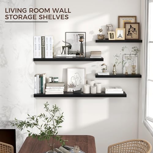 24" Wide x 6.5" Deep Floating Shelves - Image 2