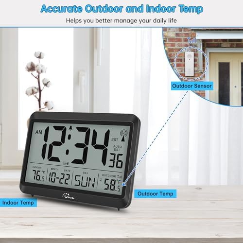 WallarGe 8.5'' Digital Atomic Clock - Image 4