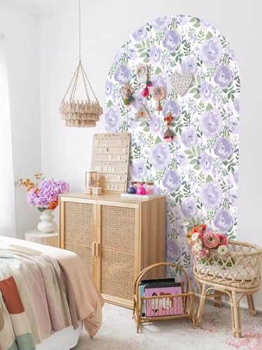 Orainege Peony Floral Wallpaper Peel and Stick Wallpaper Self Adhesive - Image 2