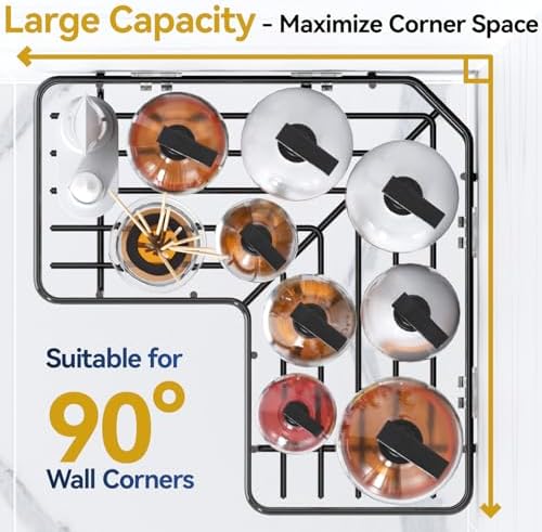 YASONIC Corner Shower Caddy Adhesive, 100% Rustproof Shower Organizer - Image 3
