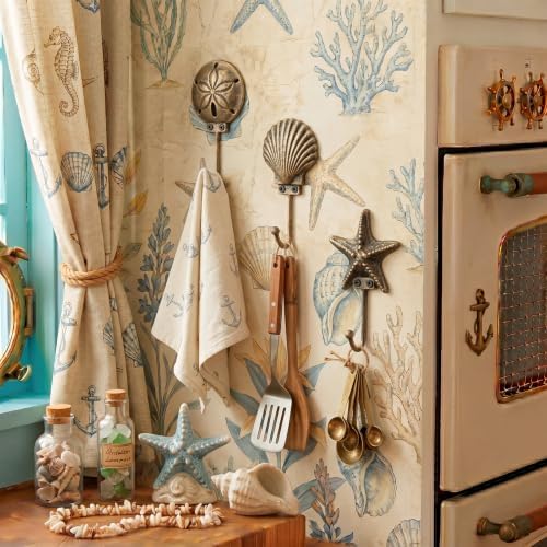 Hicarer 3 Pcs Ocean Cast Iron Wall Hooks - Image 4