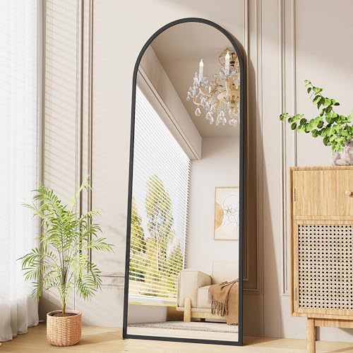 AUYHM Arched Mirror Full Length, Nanoglass Standing Mirror Full Length - Image 4