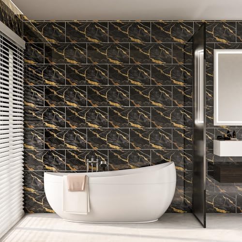 Marble Peel and Stick Backsplash 23.6 x11.8 in - Image 3