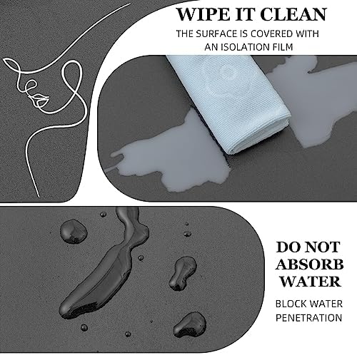 Grey Wallpaper Self Adhesive Peel and Stick - Image 3