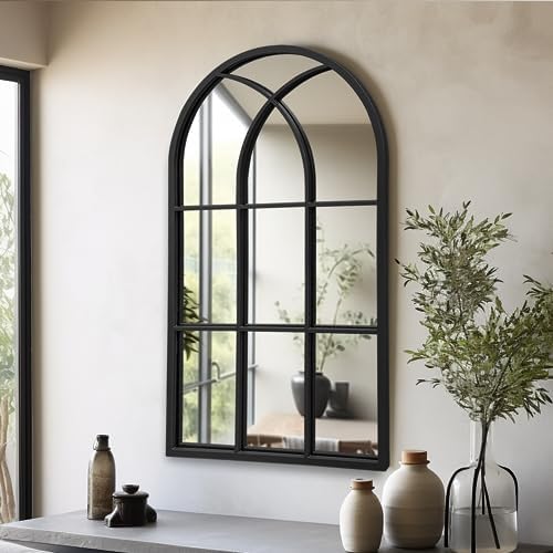 Dewfig Arched Window Wall Mirror by YourSpacePerfectlyReflected