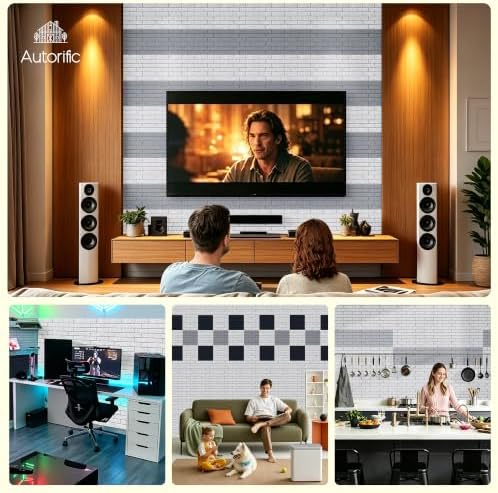 Acoustic Panels with Self Adhesive, 24 Pack Sound Absorbing Panels - Image 7