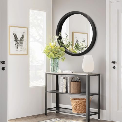 JJUUYOU Round Wall Mirror Circular Wall Mounted Mirror - Image 3
