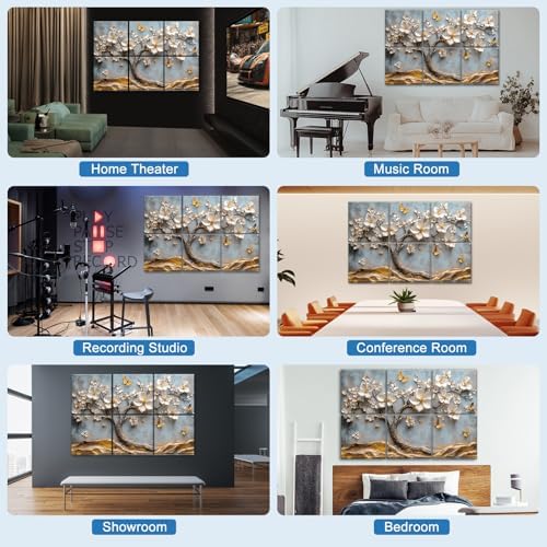 Decorative Acoustic Panels 6 Pack - Image 5