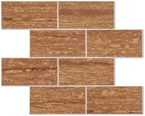 STICKGOO 10-Sheet Backsplash Peel and Stick Subway Tile by STICKGOO