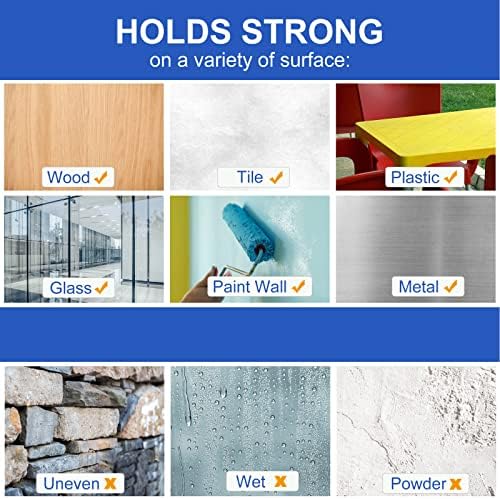 500Pcs Double Sided Tape for Acoustic Foam Panels, Removable Mounting Tape Wall - Image 6