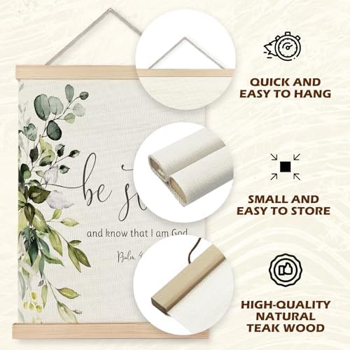 Supwhd Christian Wall Decor for Bedroom Living Room Office, Be Still and Know - Image 5