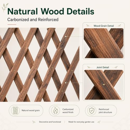 Wooden Lattice Panels 1Pack - Image 4