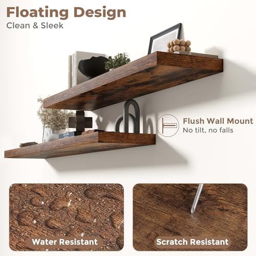 55 Inch Floating Shelves for Wall - Image 4