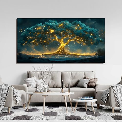 Canvas Wall Art Decor Canvas Art Wall Decor Green Wall Art Decor Large Tree of - Image 6